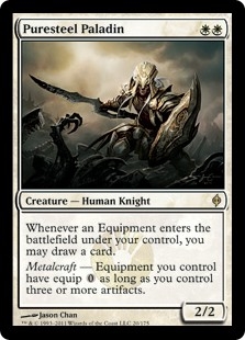 Puresteel Paladin New Phyrexia